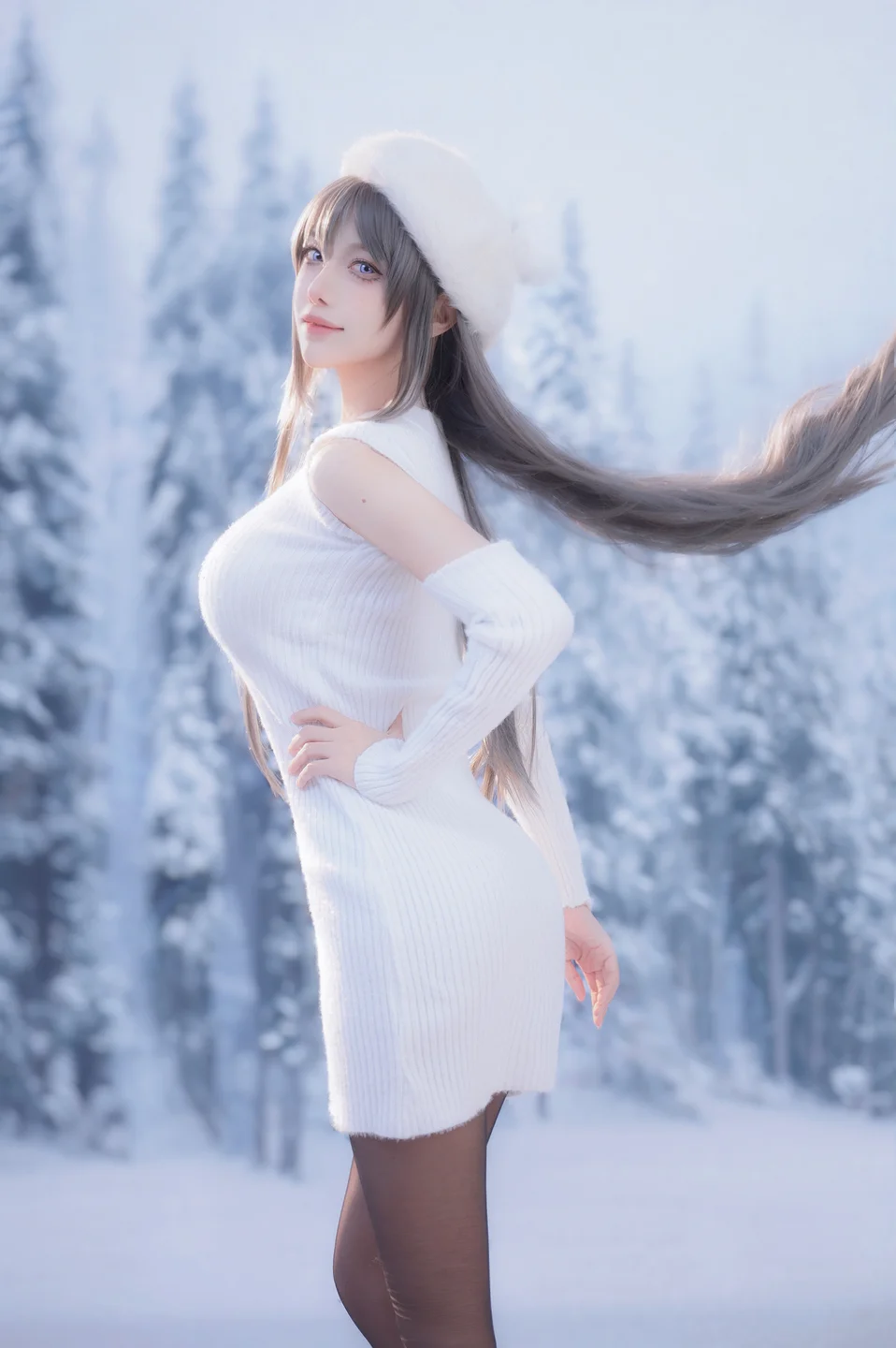 Shika小鹿鹿 - 麻衣学姐 [25P-418MB] tg@simisebaisi 【丝足阁】018.webp